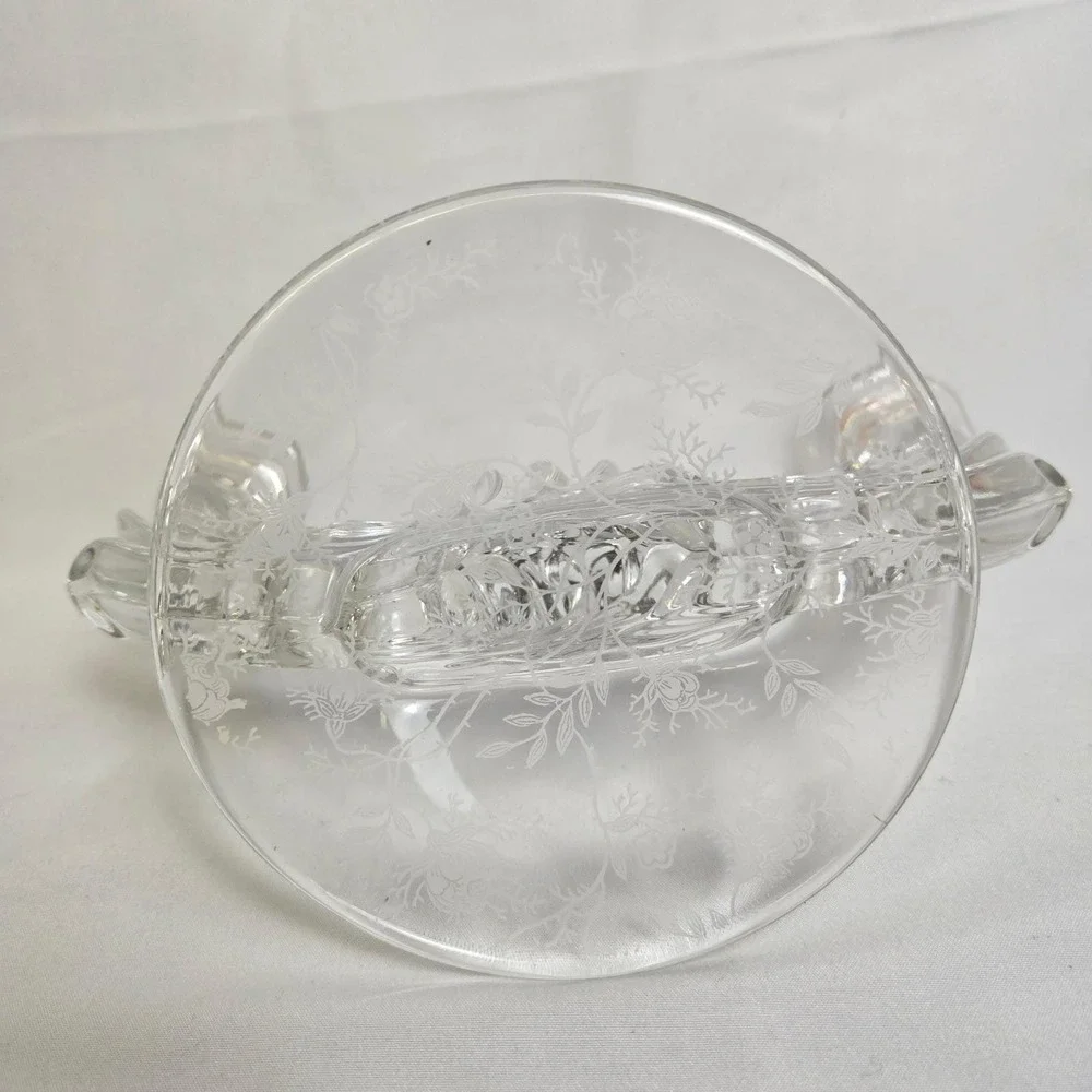 Fostoria pair vintage